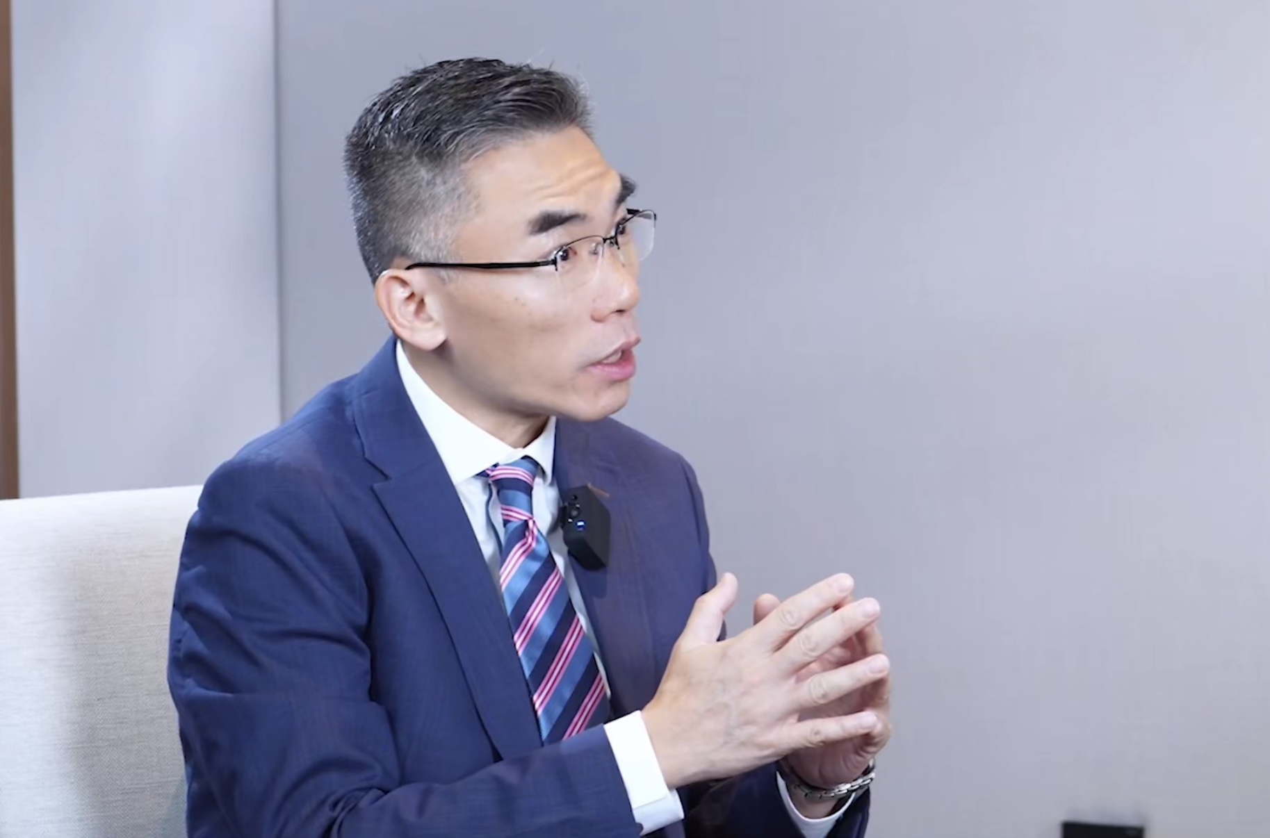 纬泓行政总裁翁启衍先生接受珠海中科先进技术研究院专访